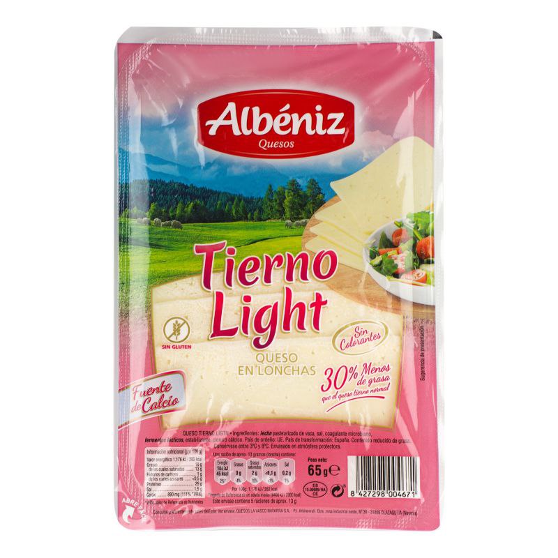 Сир легкий Albeniz 18% 65г